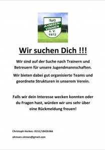 Bild Trainersuche